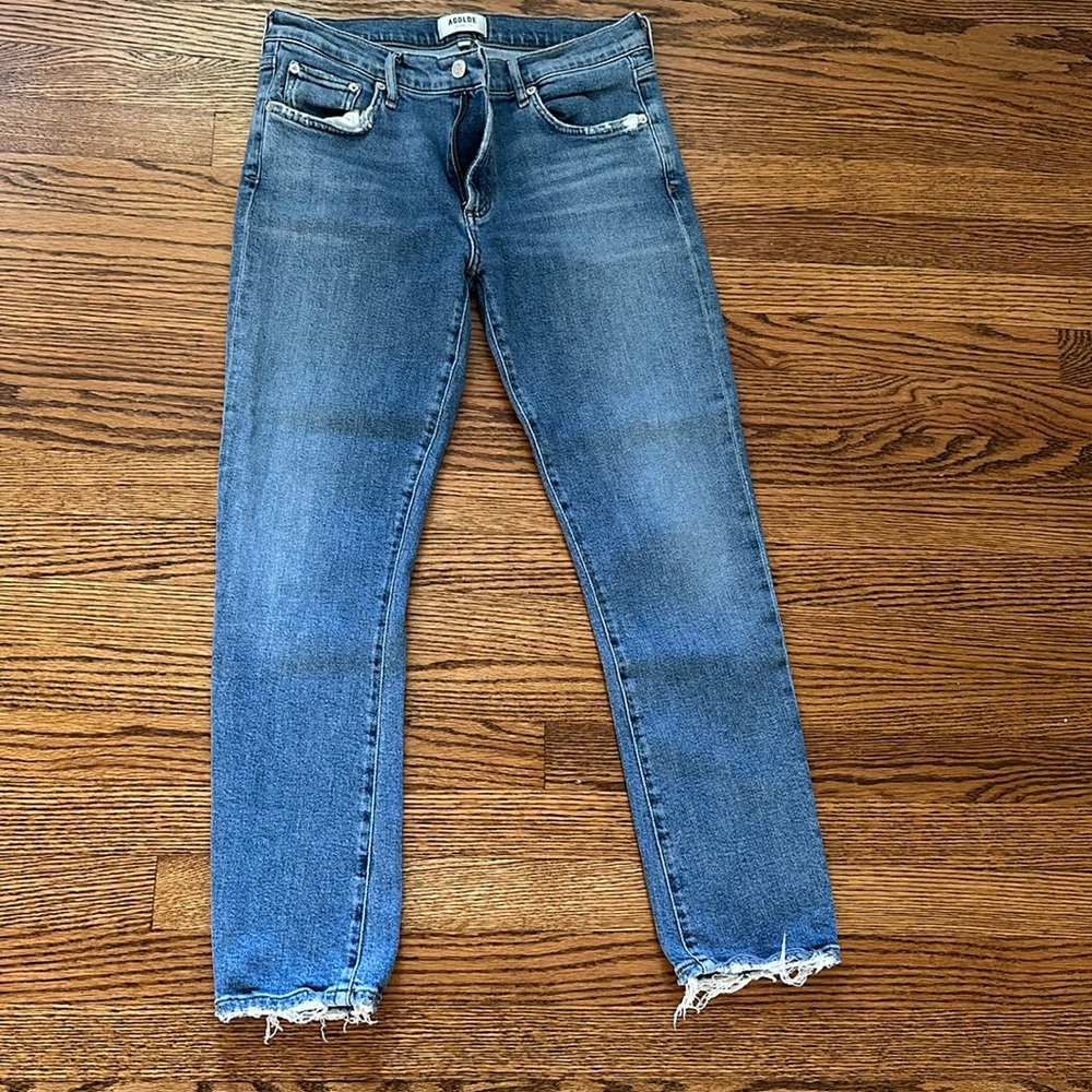 Agolde high waisted straight leg jeans size 29